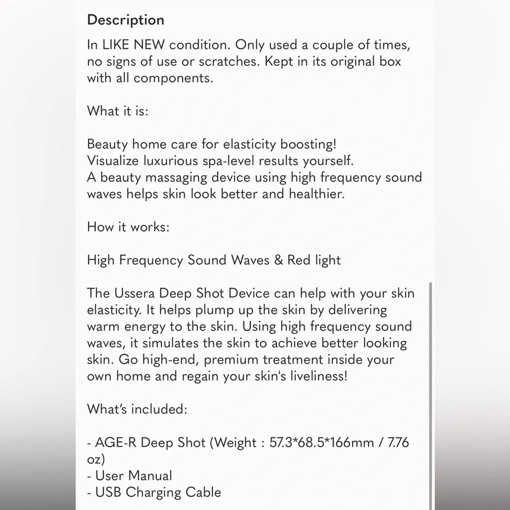 Medicube AGE-R Ussera Deep Shot - Picture 7 of 7